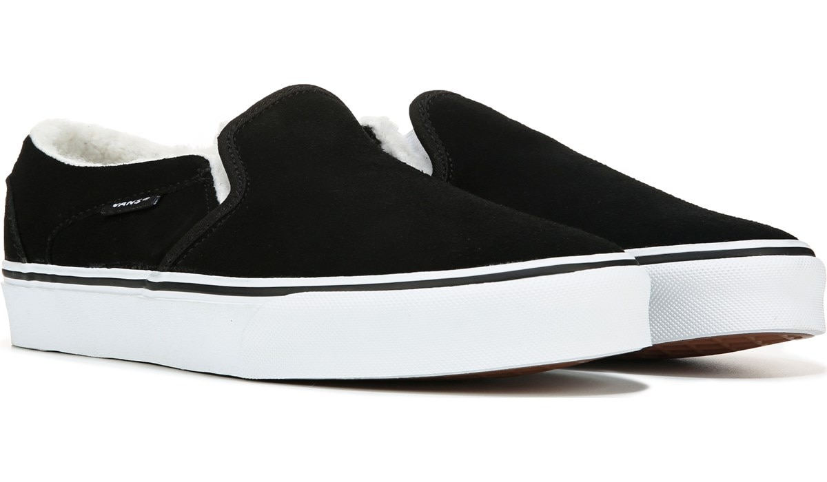 Black Asher Slip On Vans | lupon.gov.ph