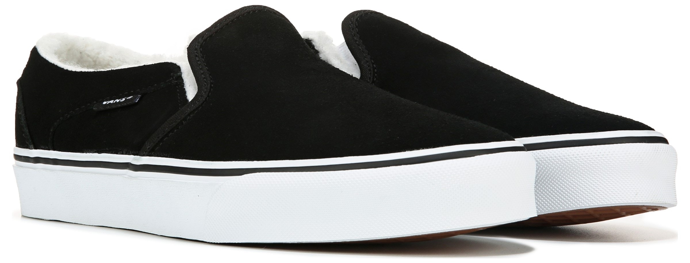 Vans Women's Cozy Asher Slip On | Famous Footwear Vans Women's Cozy Asher Slip On | Famous Footwear