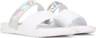 nike benassi duo flat sandals