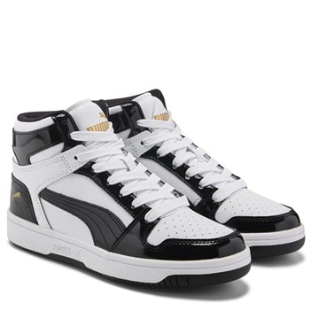 PUMA Women's Rebound High Top Court Sneaker Famous Footwear