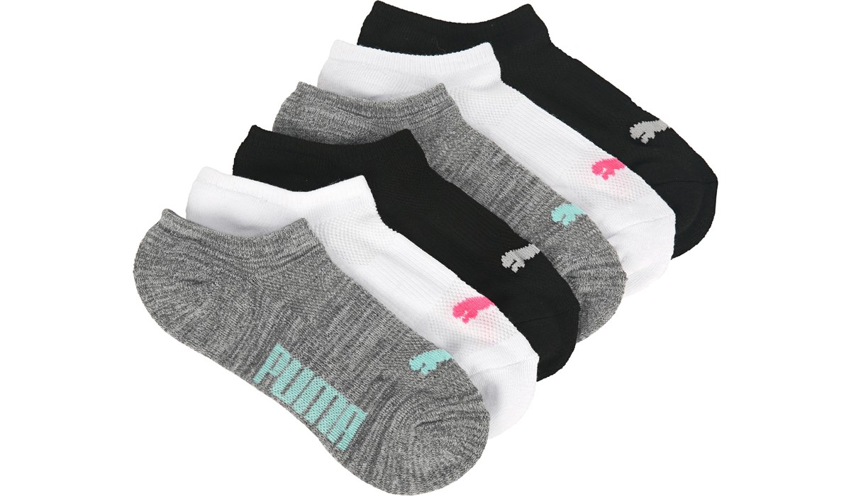 Women's 6 Pack Invisible No Show Socks - Right
