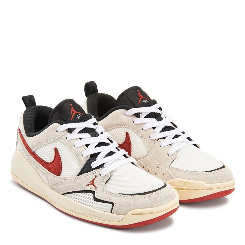 Jordan Men's Cmft Era Sneakers (Off White/Red) - Size 10.0 M