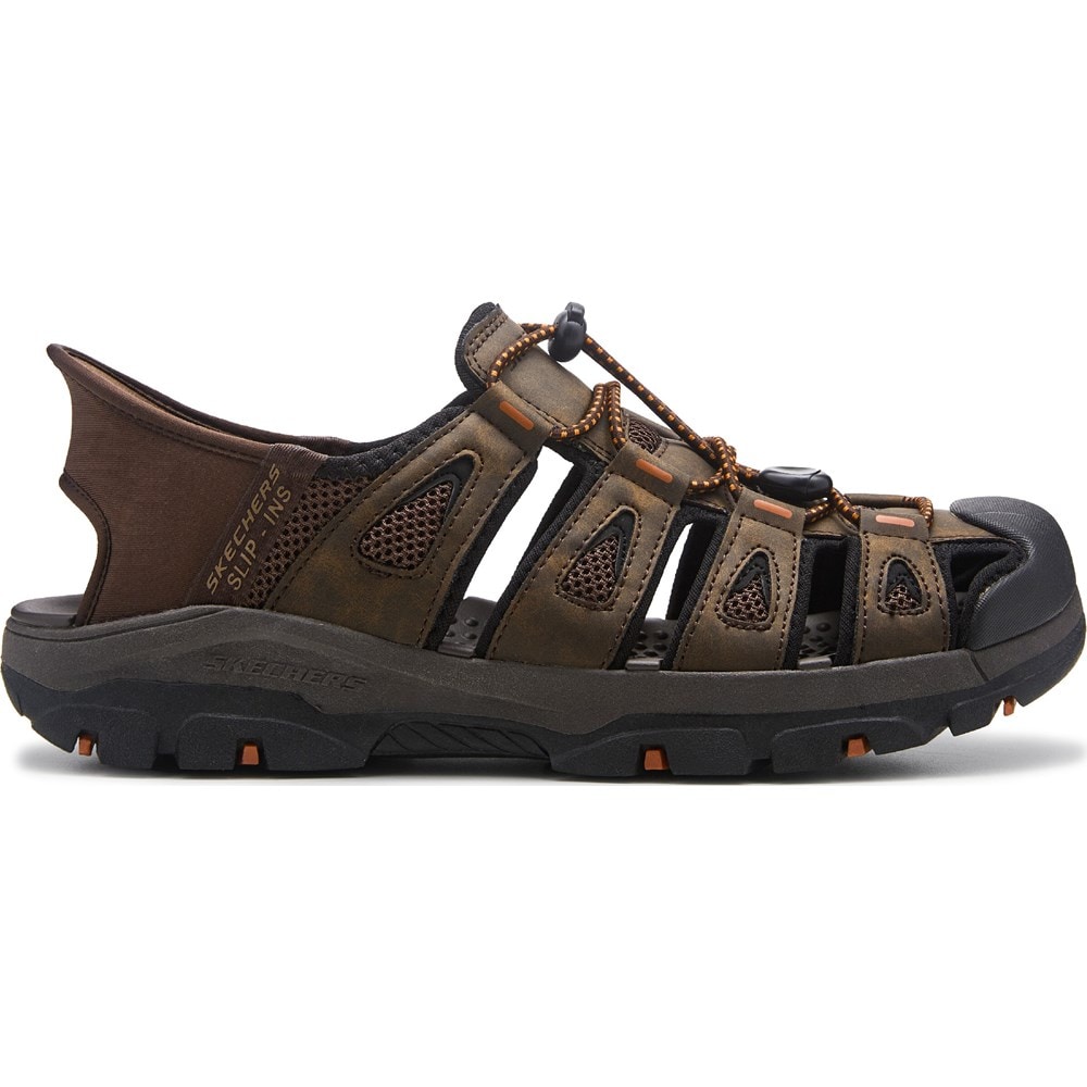 Skechers Men's Slip-ins Norvick Fisherman Sandal | Famous Footwear