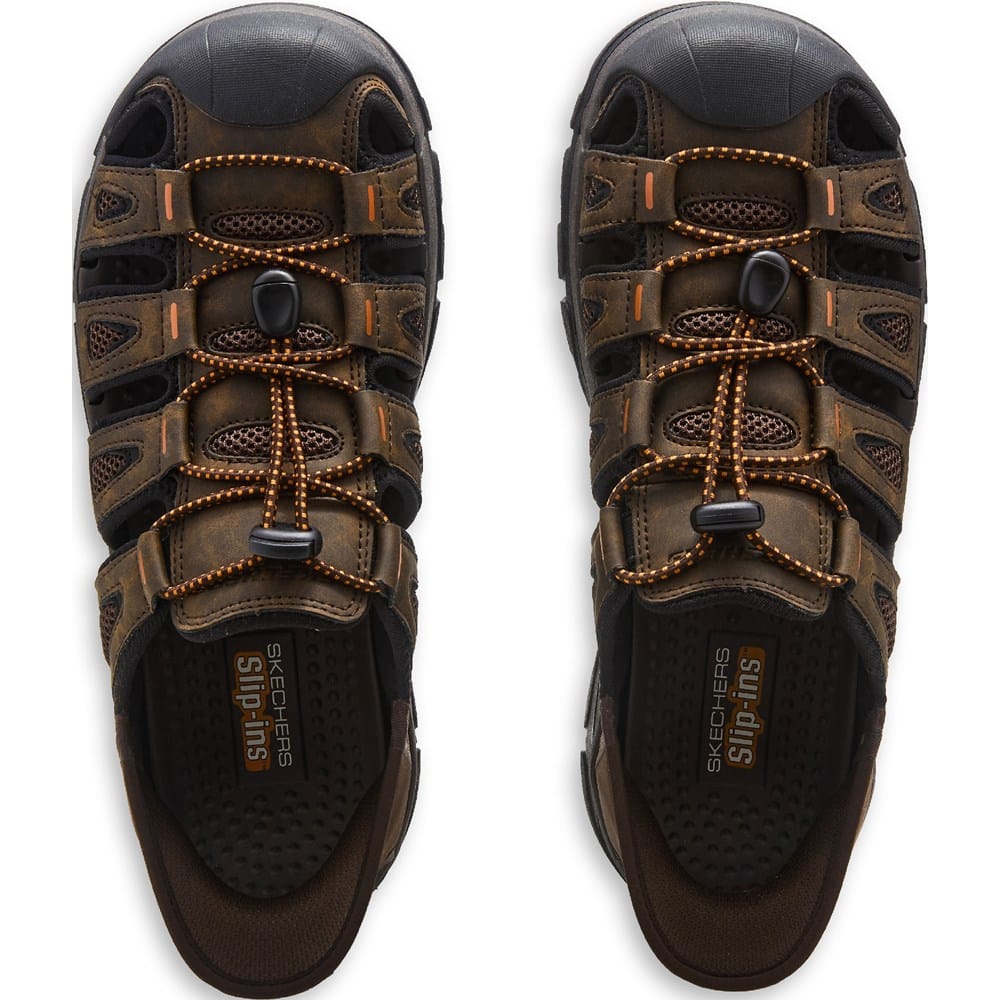 Skechers Men's Slip-ins Norvick Fisherman Sandal | Famous Footwear