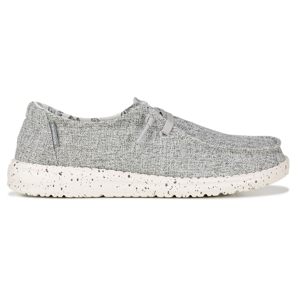 Hey Dude Wendy Sox Women's Slip on - Stone Size 10