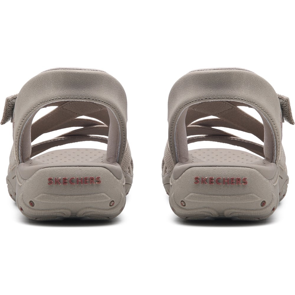 Skechers Women's Slip-ins Reggae Strollin' On Stretch Sandal