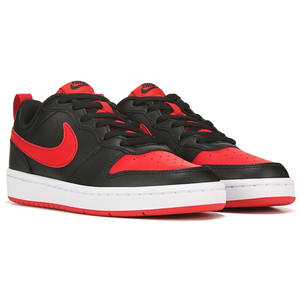 ficción idioma resistirse Nike Kids' Court Borough 2 Low Top Sneaker Big Kid | Famous Footwear