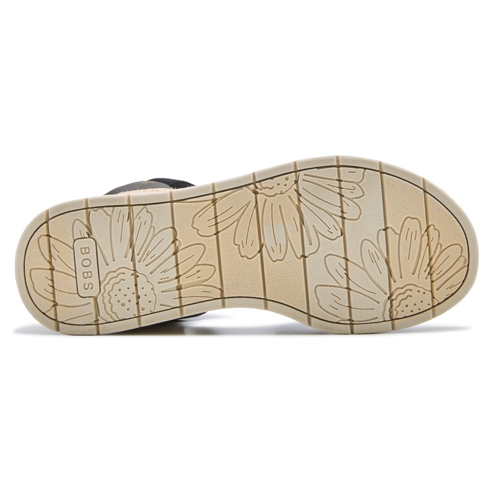 【新品】スケッチャーズ BOBS SUN RAY ブラック 23cm Skechers Slip-ins: BOBS Sun Ray - Bright Take