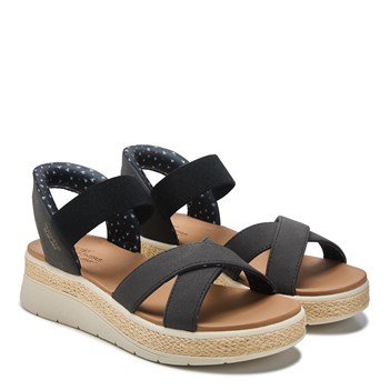 SKECHERS BOBS SUN RAY ブラック 8 25cm 箱付き Skechers Women's Slip-ins BOBS Sun Ray Sandal | Famous Footwear