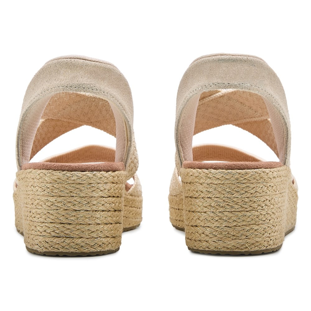 Skechers Women's Slip-ins Martha Stewart Beverlee Lux Wedge Sandal
