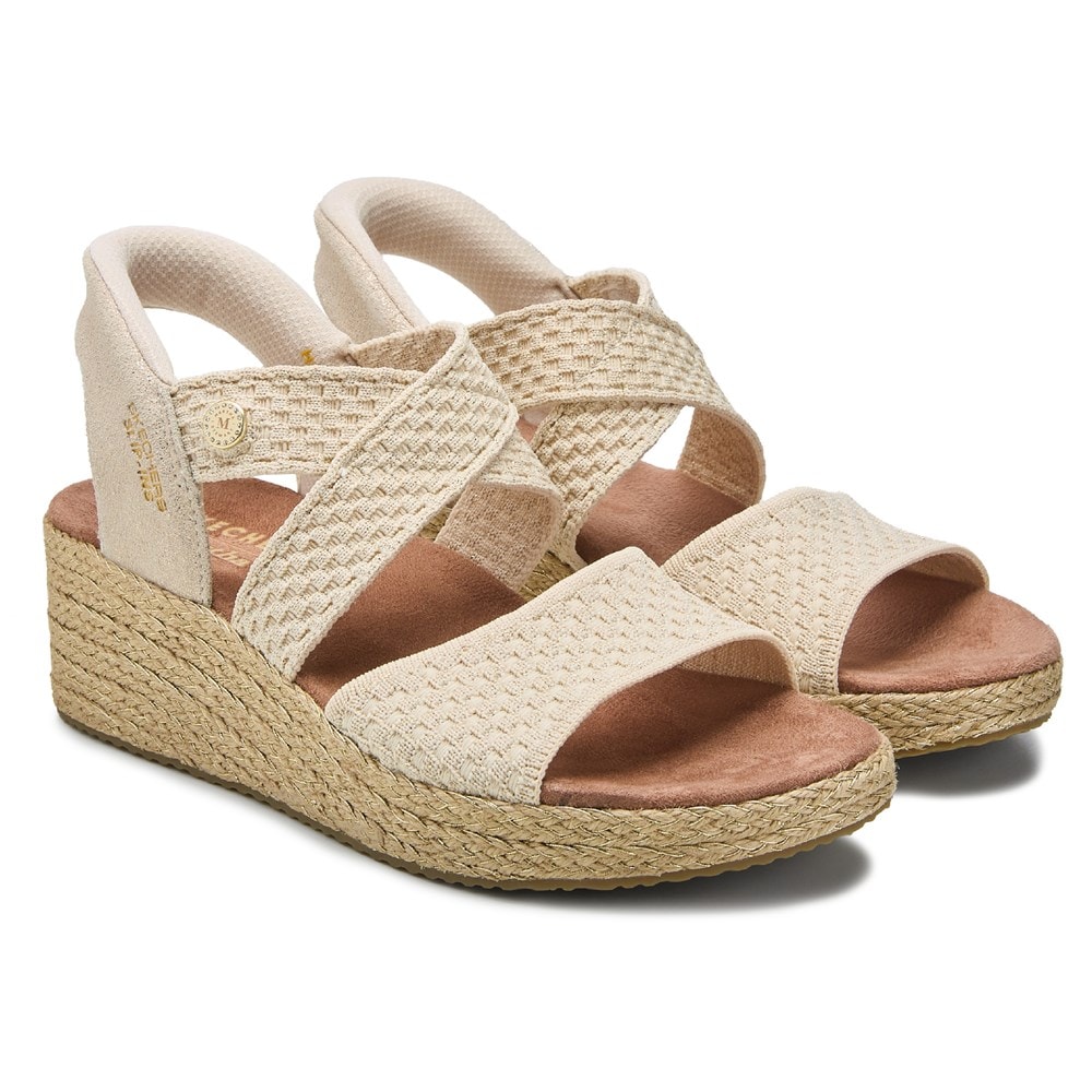 Skechers Women's Slip-ins Martha Stewart Beverlee Lux Wedge Sandal