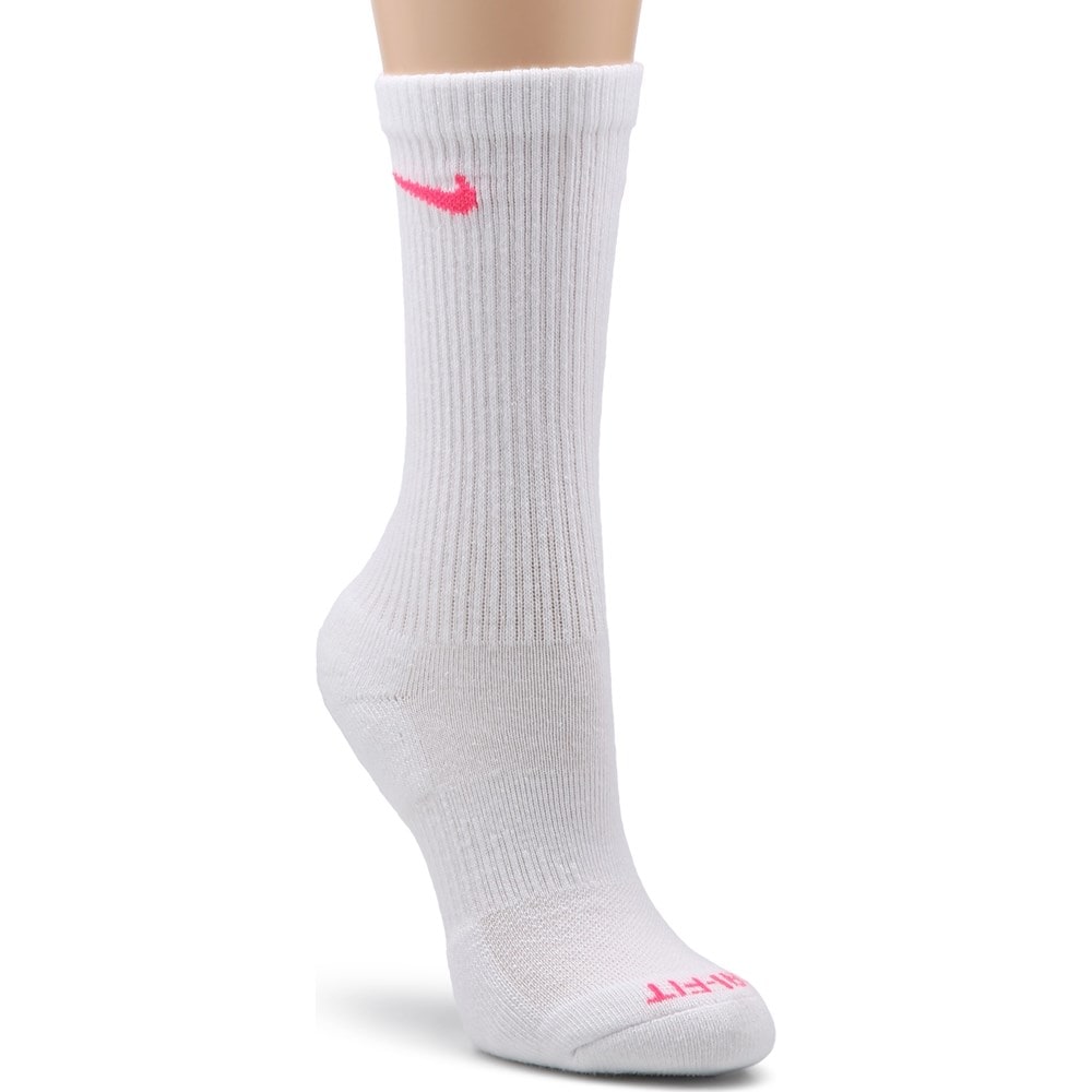 Everyday Cushioned Crew Nike Crew Socks Women's White Nike