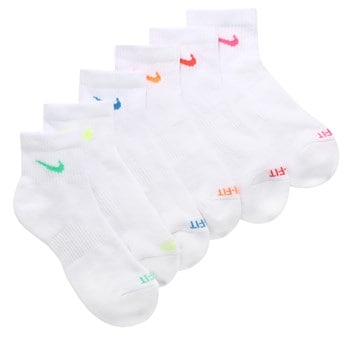 6 Pack Medium Everyday Plus Cushion Ankle Socks
