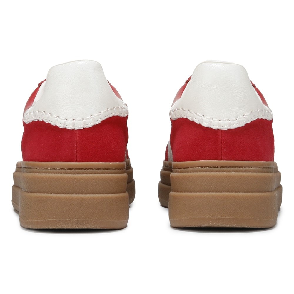 ★Steve Madden★ベスト商品★特価★GASP RED/WHITE★スニーカー GASP White/Red Lace-Up Sneakers | Women's Designer Sneakers