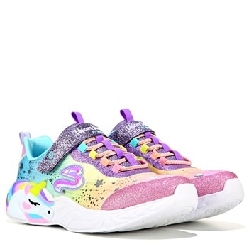 Skechers Kids' Unicorn Dreams Light Up Sneaker Little/Big Kid | Famous ...