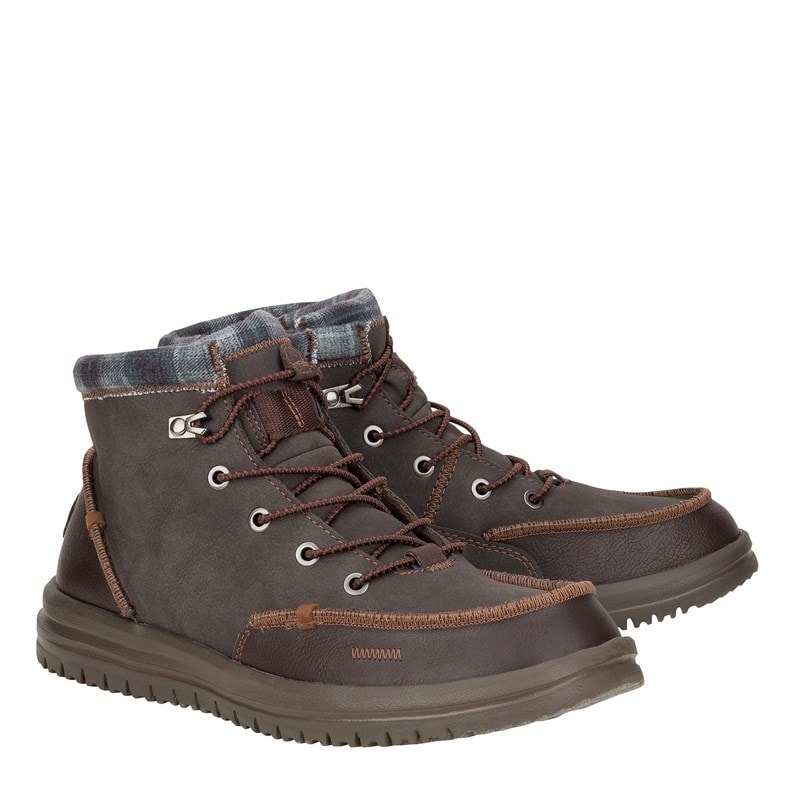 Heydude Men's Bradley Classic Lace Up Boots (Brown) - Size 11.0 M