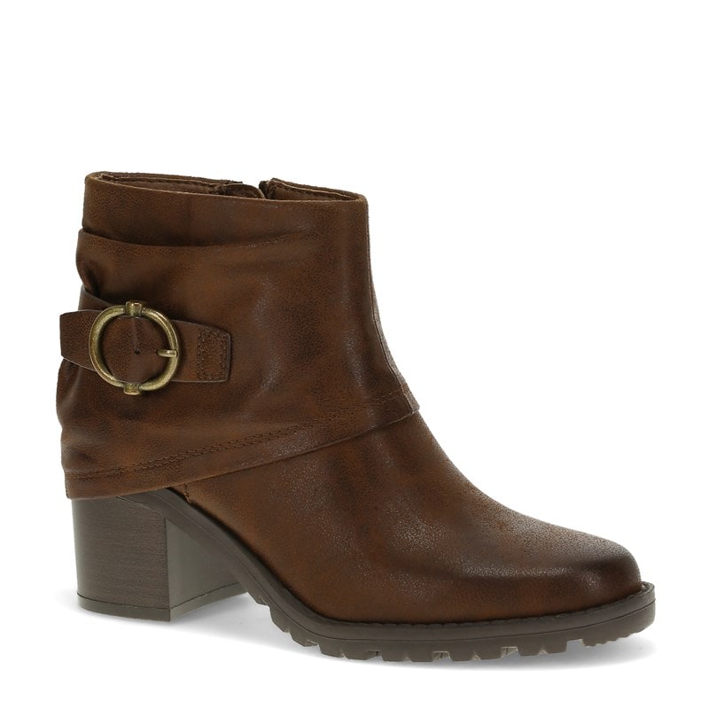 Baretraps Women's Deborah Block Heel Ankle Booties (Brush Brown) - Size 10.0 M