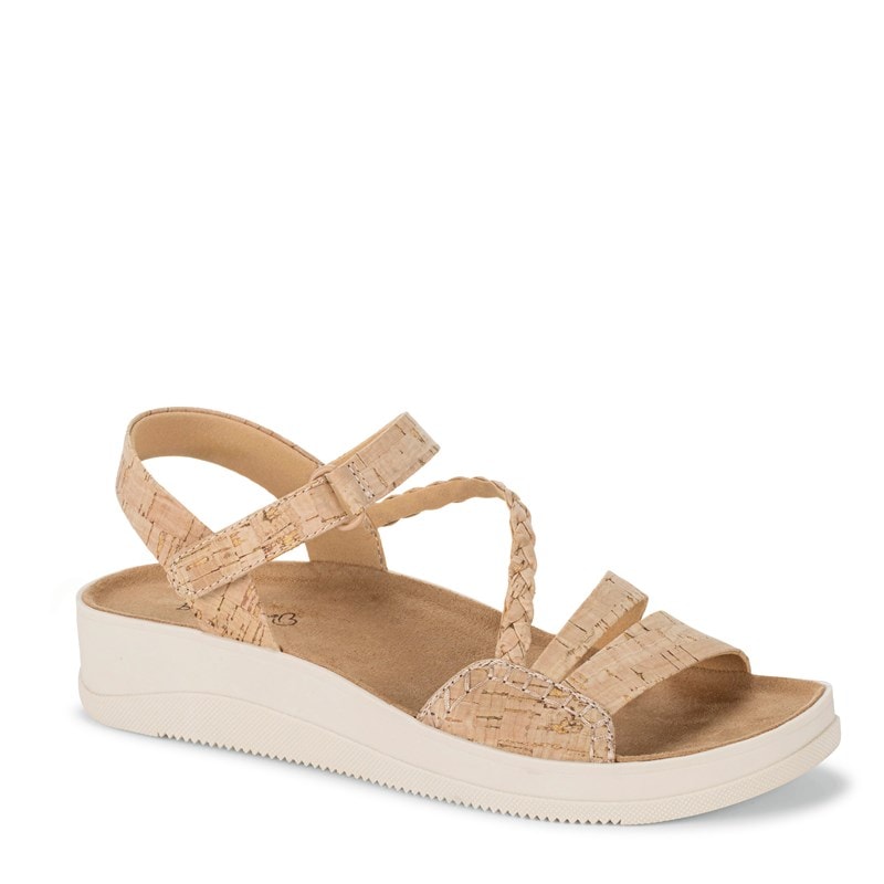 Baretraps Women's Flicka Wedge Sandals (Natural) - Size 11.0 M