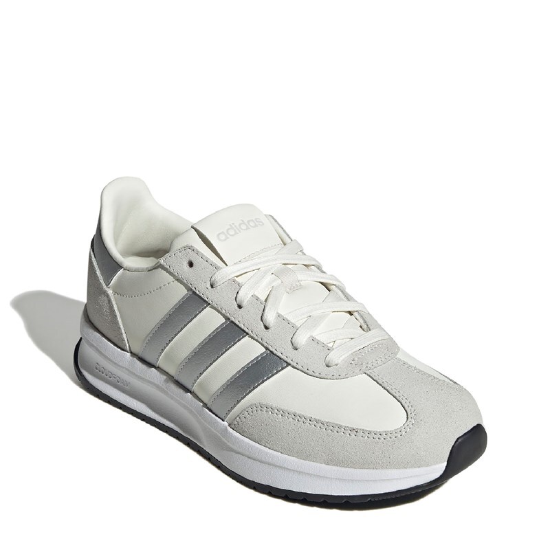 Adidas Women's Run 70s 2.0 Retro Sneakers (White/Silver/White) - Size 7.0 M