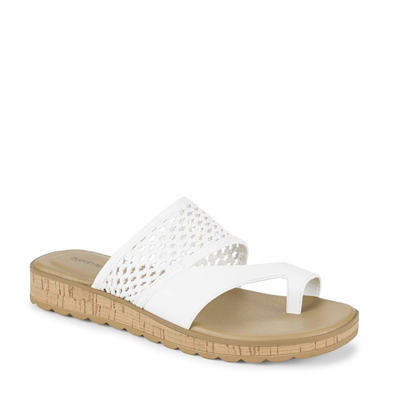 Baretraps Women's Gibby Sandals (White) - Size 10.0 M