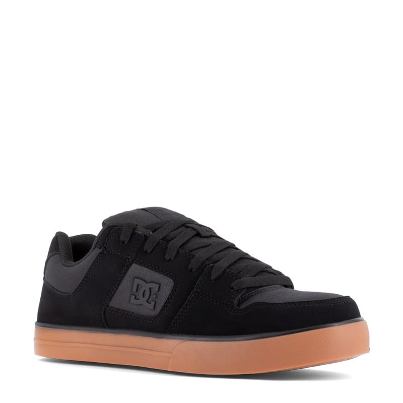DC Shoes Men's Pure Composite Work Sneakers (Black/Gum) - Size 9.0 W