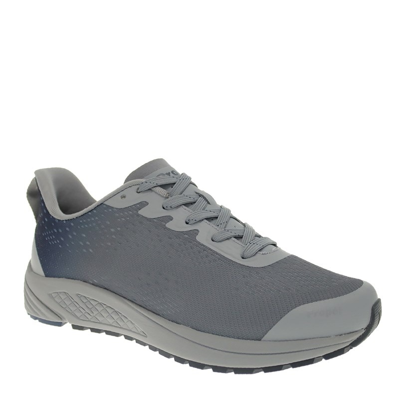 Propet Men's Propet One Evolve Sneakers (Grey/Navy) - Size 8.5 W