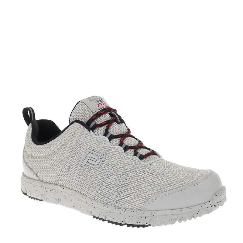 Propet Men's Travelwalker Lace Walking Shoes (Eurythmic Grey) - Size 14.0 5E