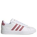 adidas gazelle silver green womens adidas Grand Court 2.0 Sneaker | Women's | White/Black | Size 7 main image 1