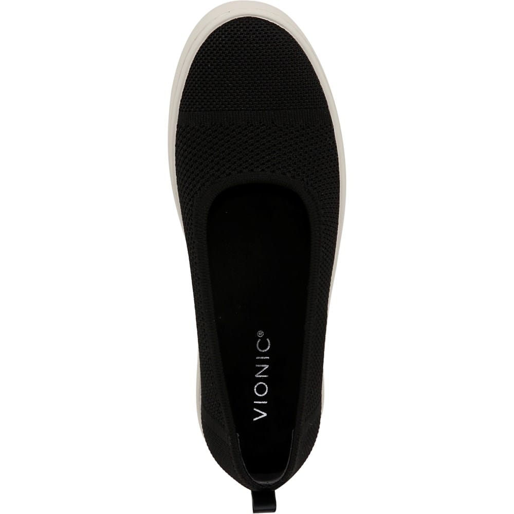 Vionic UP Skimmer Black Knit Comfortable Walking Slip On Shoes Size 12M‎ NWT Amazon.com: Vionic Womens Uptown Skimmer Knit Ballet Flat  main image 3