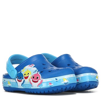 Toddler sales shark crocs