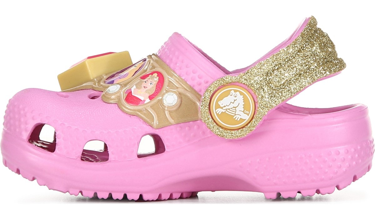 Crocs Kids Disney Princess Lights Classic Clog Toddler Famous