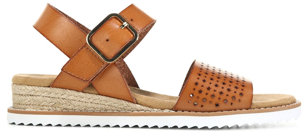skechers tan wedge sandals