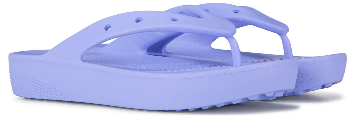 Crocs Women's Classic Platform Flip Sandal | Famous Footwear