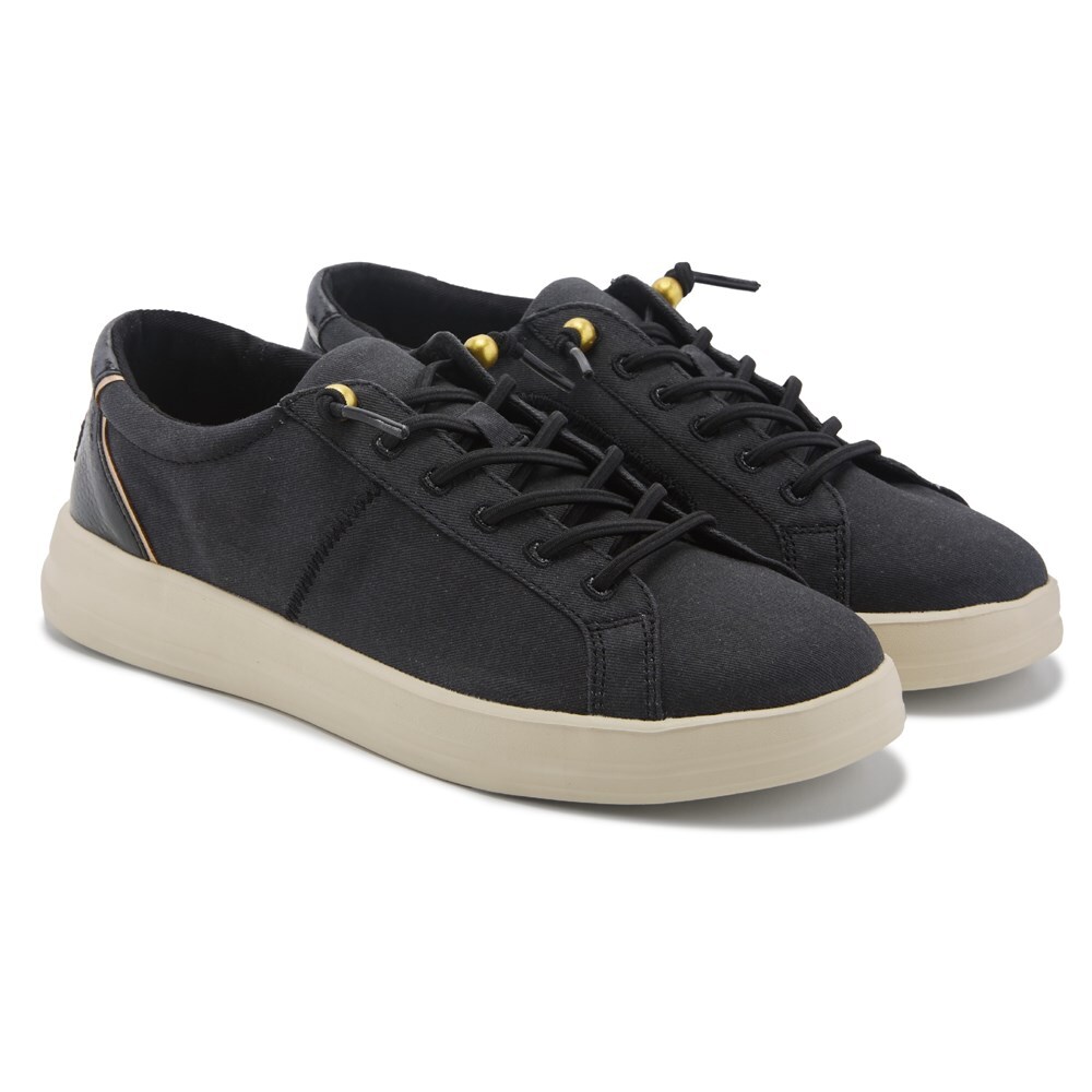 Famous footwear black online shoes