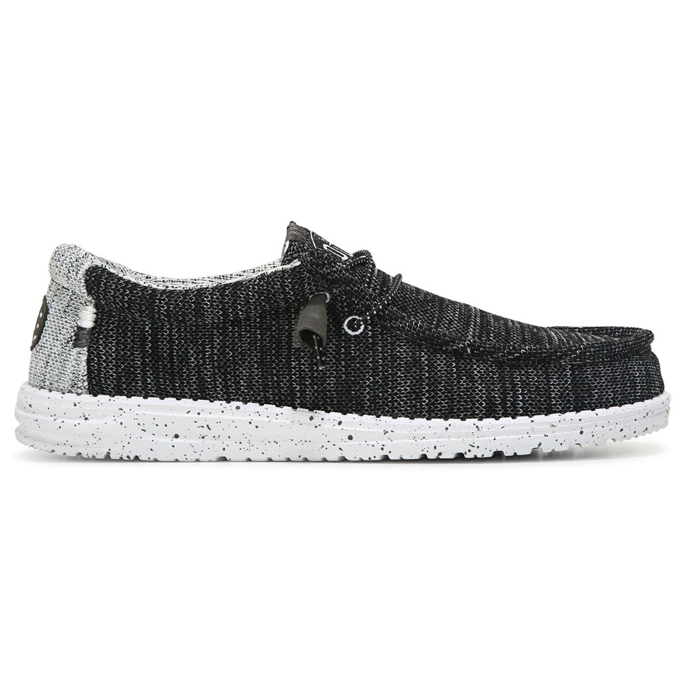 Hey Dude Wally Carbon Woven Casual Shoe