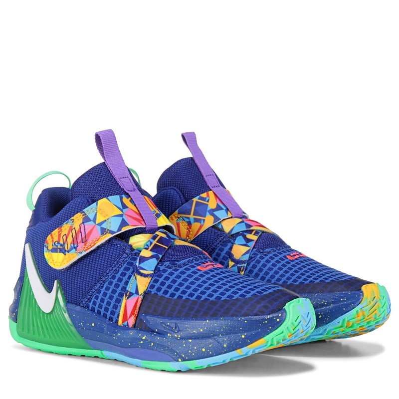 Nike Kids' Lebron Witness Vii Basketball Shoe Little Kid Shoes (Deep Royal Blue/Whit) - Size 11.0 M