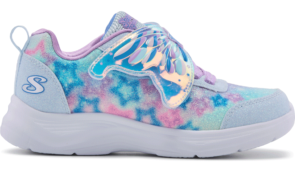 Skechers Kids' Magical Wings Light Up Sneaker Little/Big Kid Famous