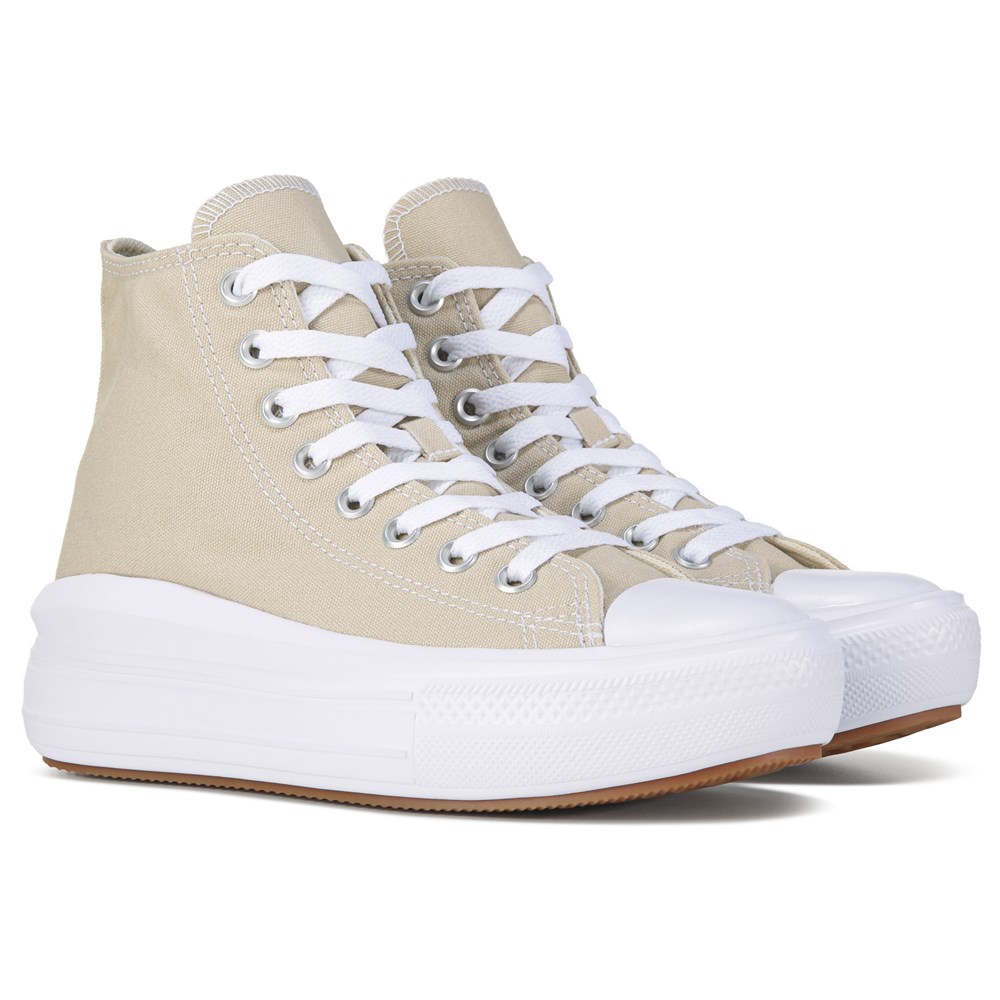 Converse Women\'s Chuck Taylor All Star Move High Top Sneaker | Famous  Footwear