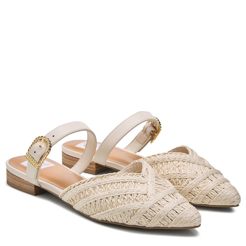 Dv Dolce Vita Women's Domain Mule Shoes (Ivory Raffia) - Size 9.0 M