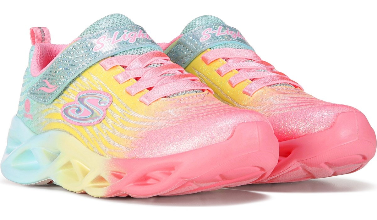 lejer Bering strædet Litterær kunst Skechers Kids' Twisty Brights Light Up Sneaker Little/Big Kid | Famous  Footwear