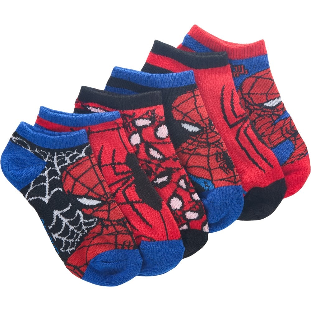 Spider-Man Kids' Pack Spiderman Ankle Socks Famous Footwear - Main Image