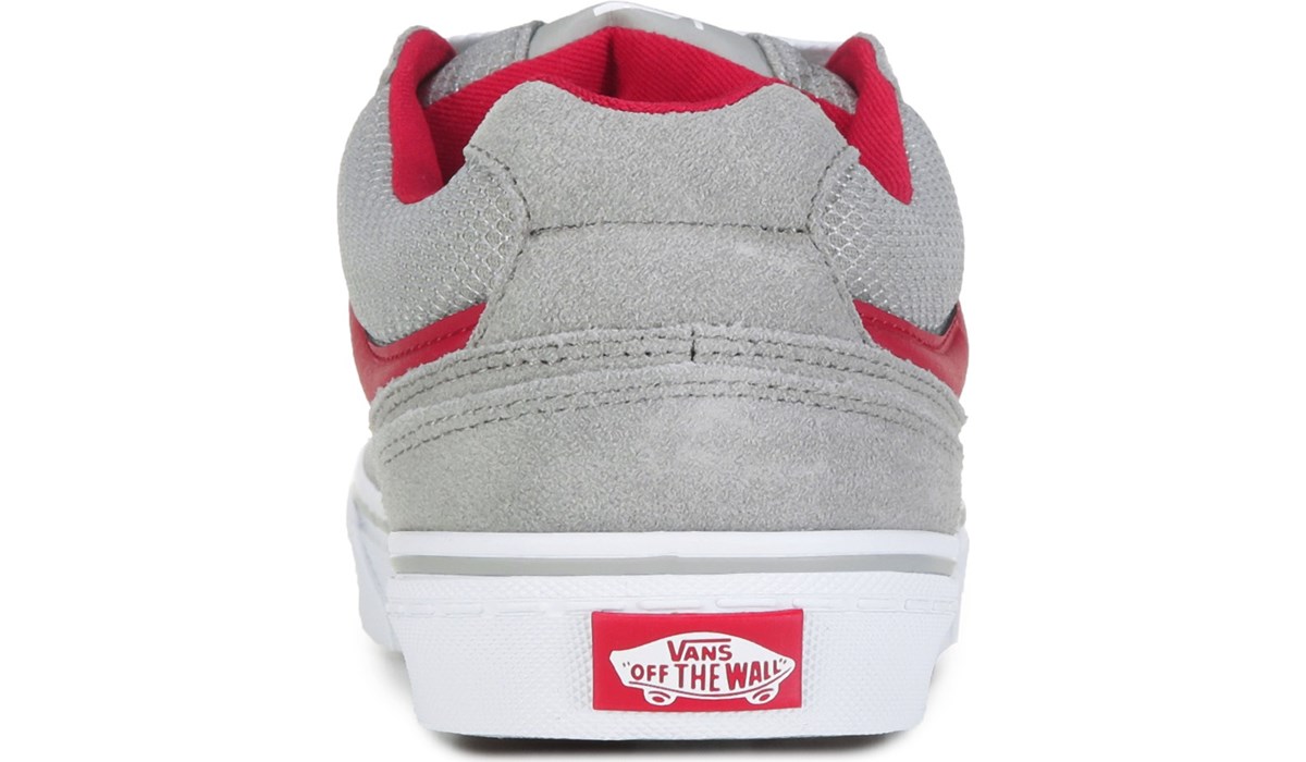 vans old skool grey red