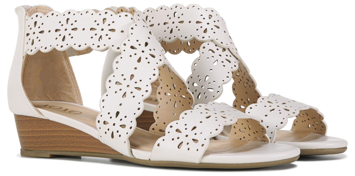 XOXO Women's Amaria Wedge Sandal | Famous Footwear