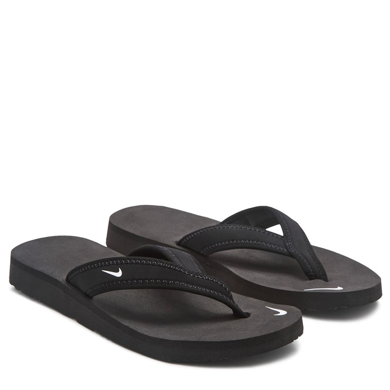 Nike Women's Celso Girl Flip Flop Sandals (Black) - Size 6.0 M