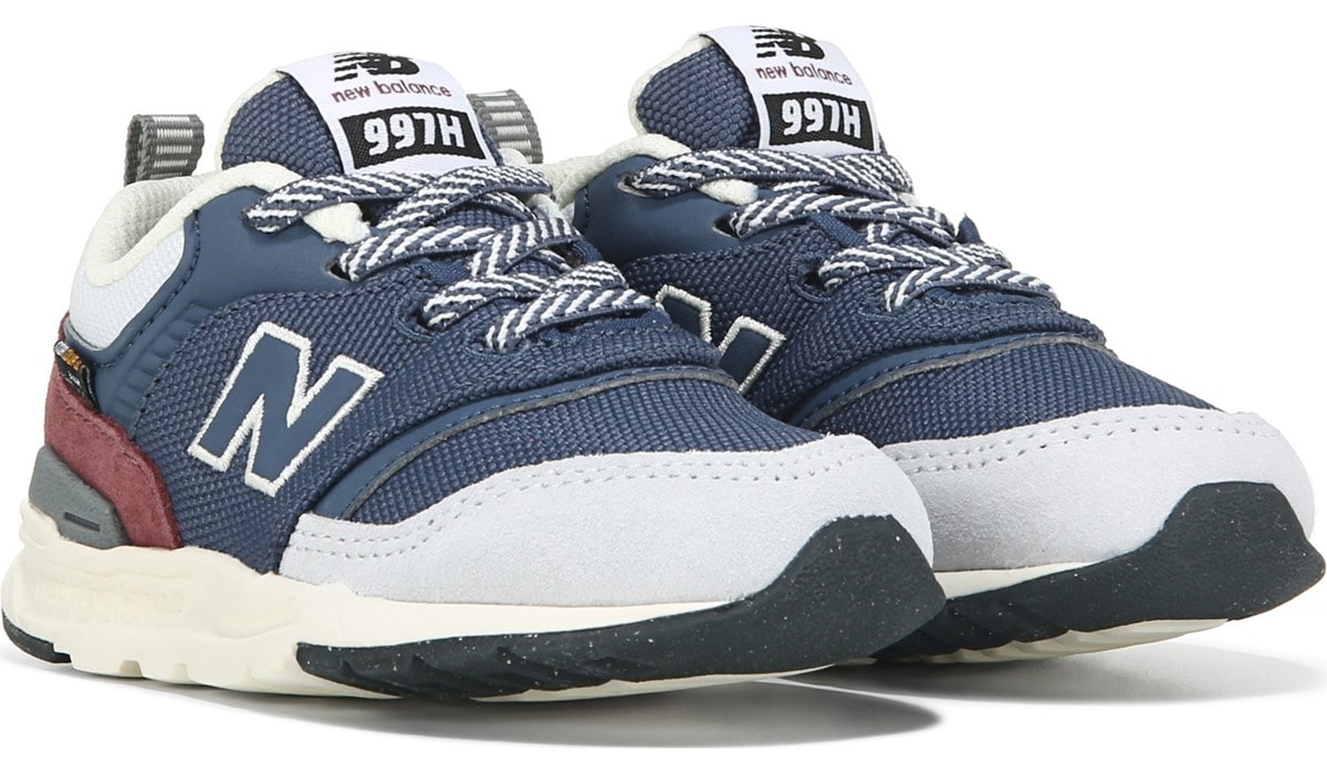 New Balance Kids' 997H Slip On Retro Sneaker Toddler Famous Footwear