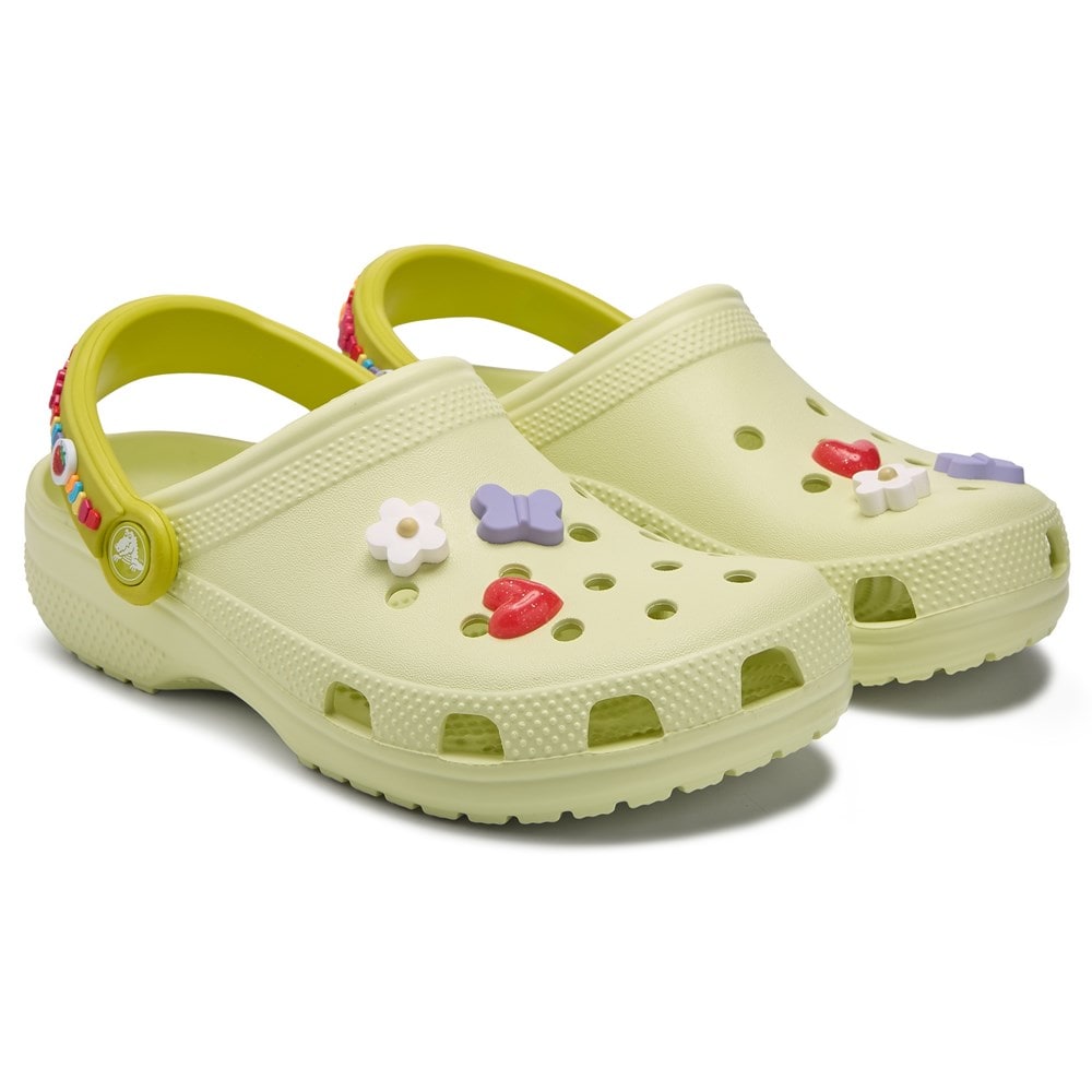 Crocs Kids' Classic Friendship Bracelet Clog Little/Big Kid
