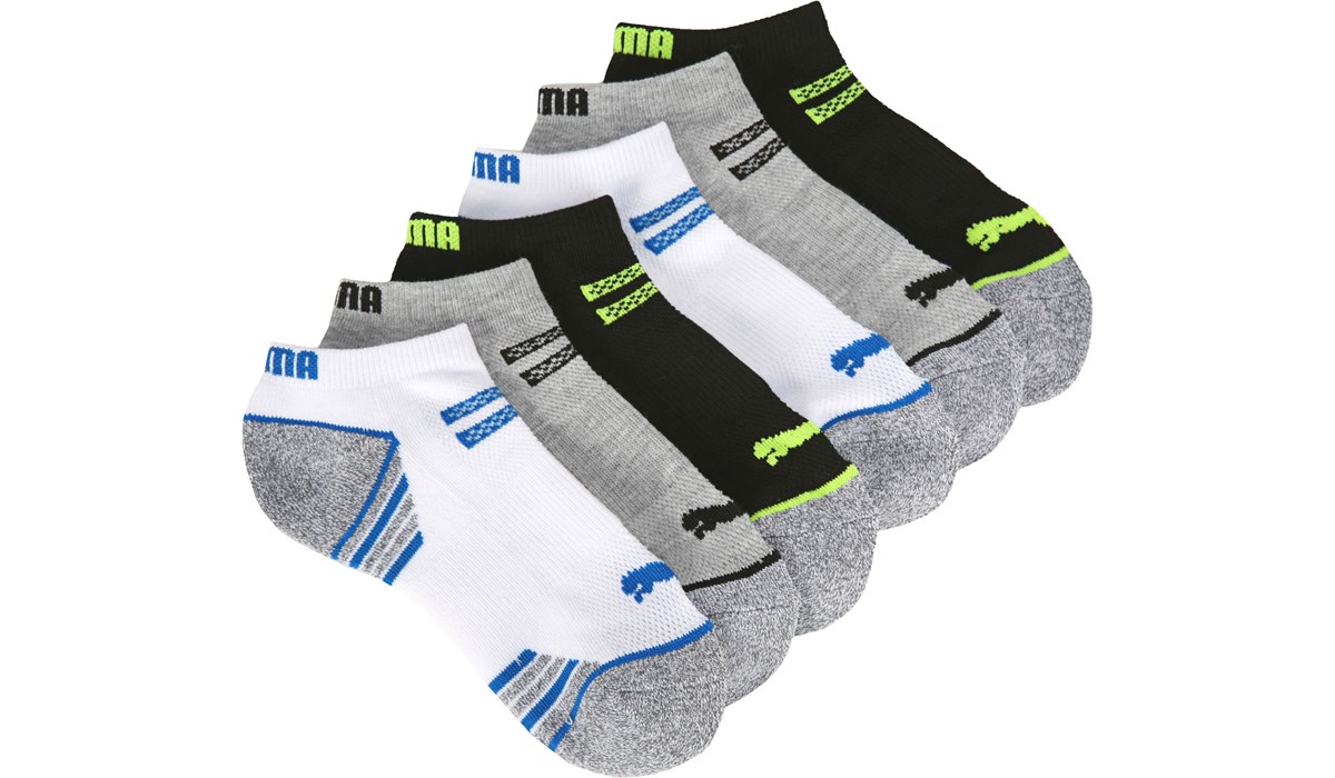 Kids' 6 Pack Low Cut Socks - Right