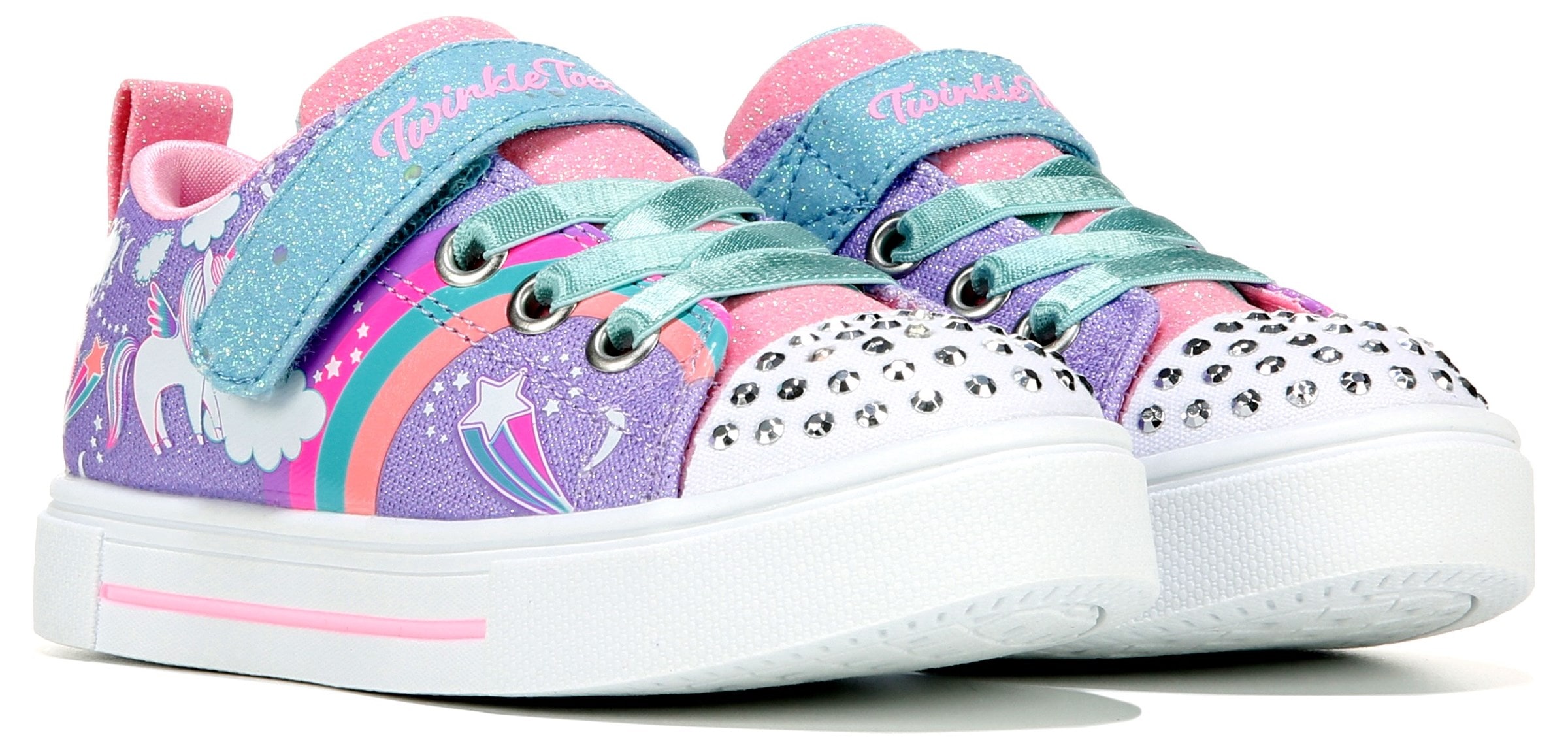 komfortabel Interessant fødsel Skechers Kids' Twinkle Toes Light Up Sneaker Toddler | Famous Footwear