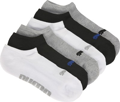 Men's 6 Pack Invisible No Show Socks