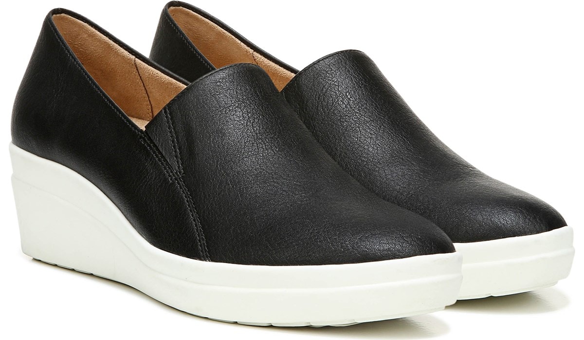 Sandra Wedge Sneaker Black 